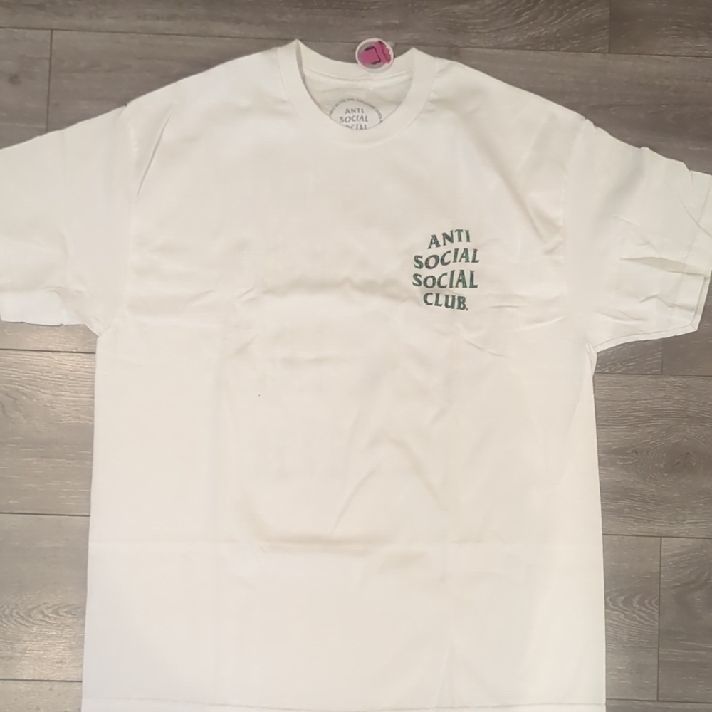 Anti Social Social Club Matrix White Short Sleeve Tee
